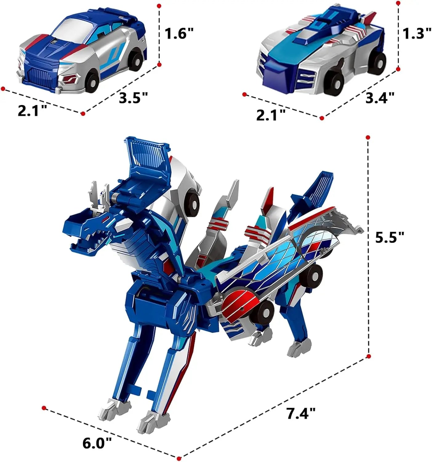 Transforming Dinosaur Car Toy