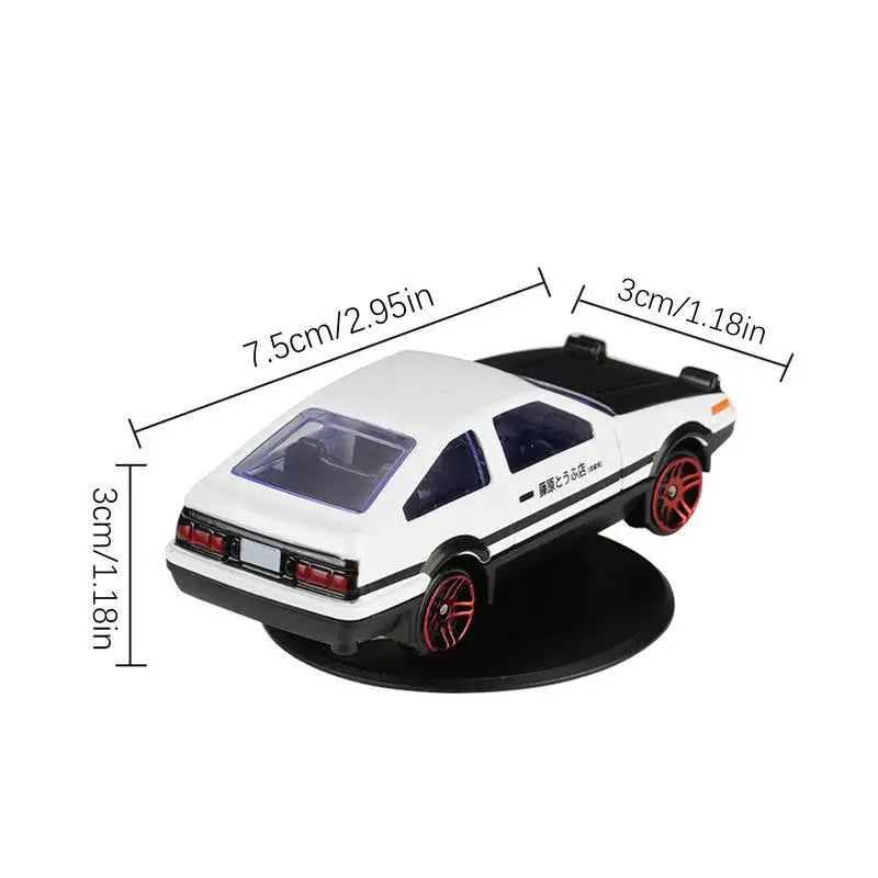 Rotating AE86 Drift Car Dashboard Ornament