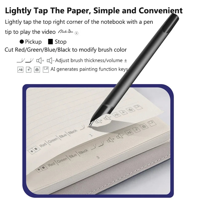 Digital Handwriting Note Book Smart Sync Pen Diary Writing Set
