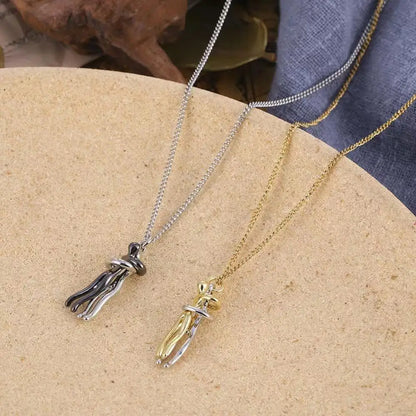 Couple's Hug Necklace