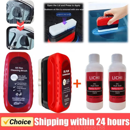 Car Glass Oil Remover Hydrophobic Coating Tool