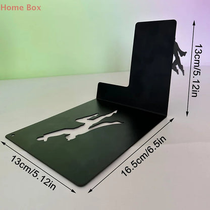 Creative Super Hero Bookshelf Figurines Metal Book