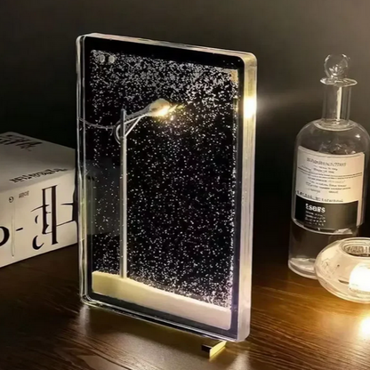 The Magic Snow Lamp