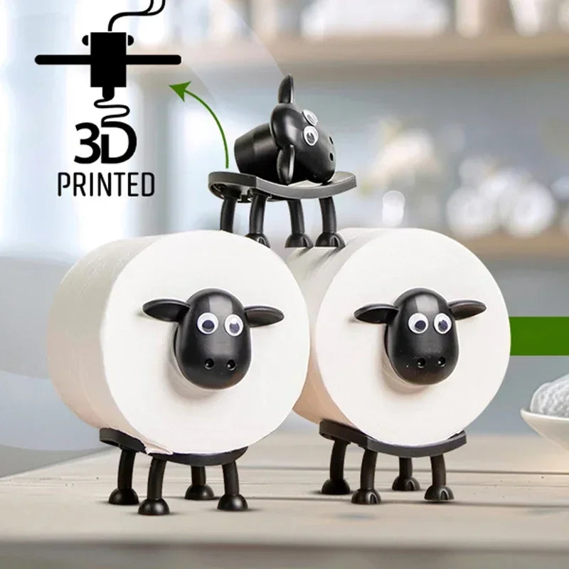 Sheep Toilet Roll Holder Funny Toilet Paper Holder