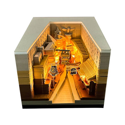 3D Notepad Sakura Treehouse 3D Calendar 2026