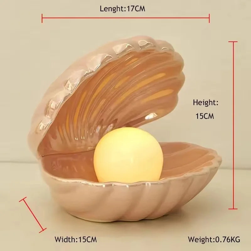 Shell Pearl Night Light