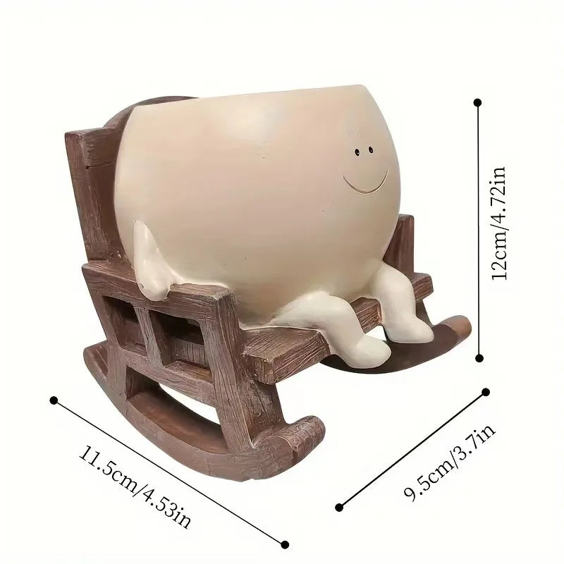 Smiley Flower Pot