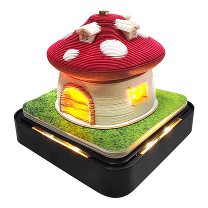 3D Notepad Sakura Treehouse 3D Calendar 2026