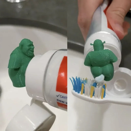 Shrek Pooping Toothpaste Topper Squeezer