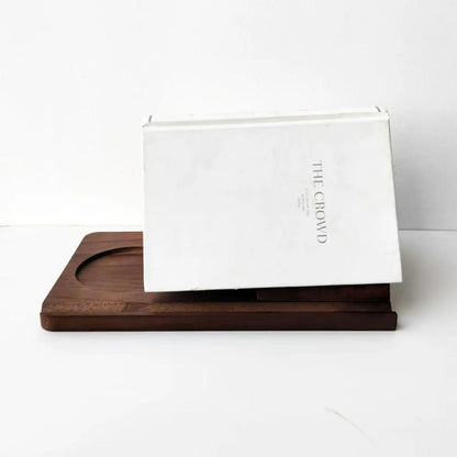 Wooden Mobile Holder for Book Lovers