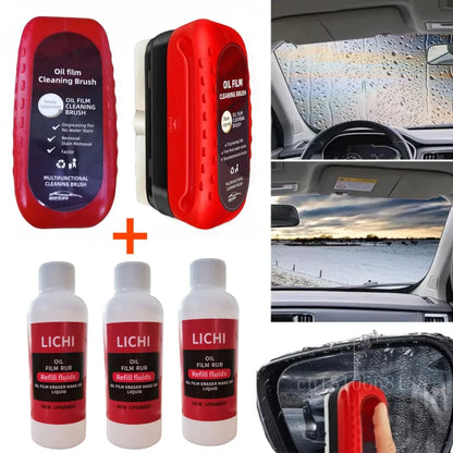 Car Glass Oil Remover Hydrophobic Coating Tool