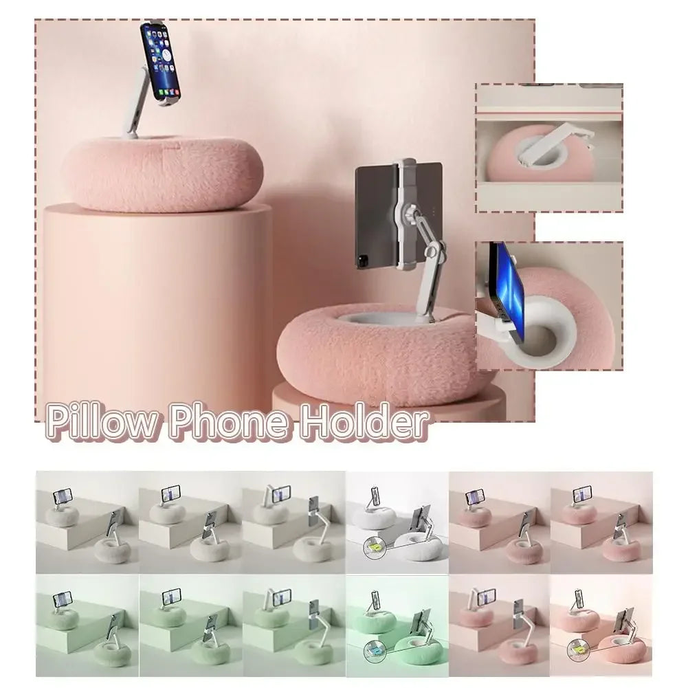 Pillow Phone & Tablet Holder with Rotating Stand