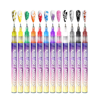 Nail Art Drawing Pens